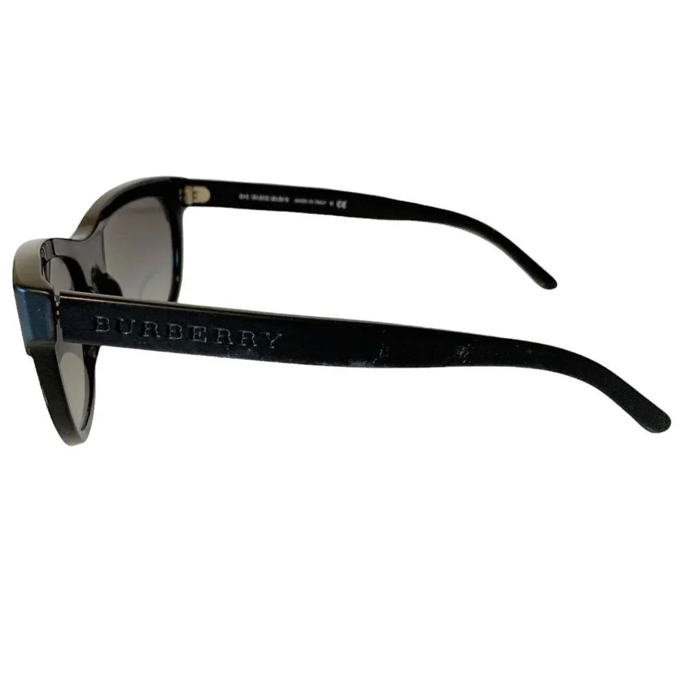 BURBERRY Black Logo Sunglasses $298‎